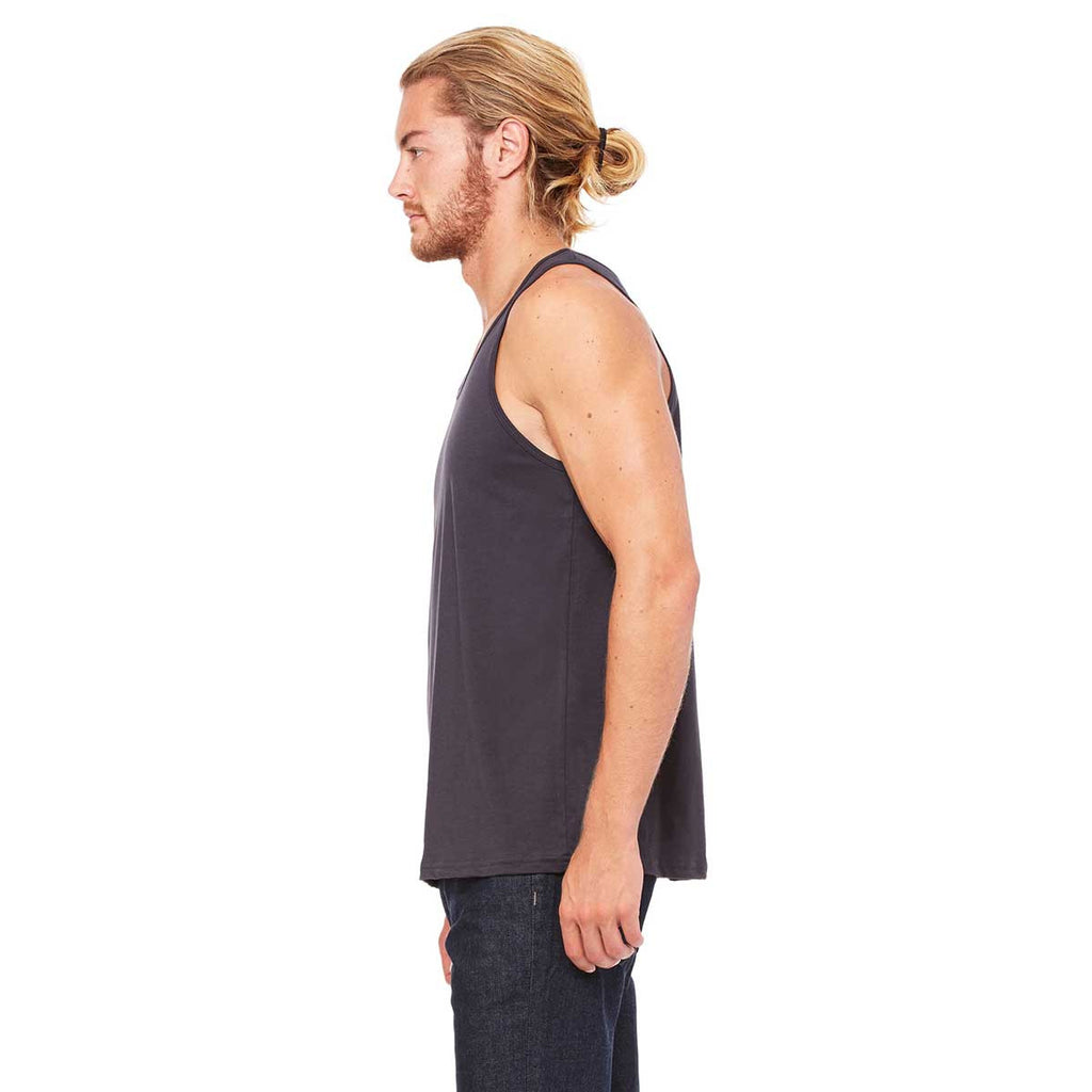 Bella + Canvas Unisex Dark Grey Jersey Tank