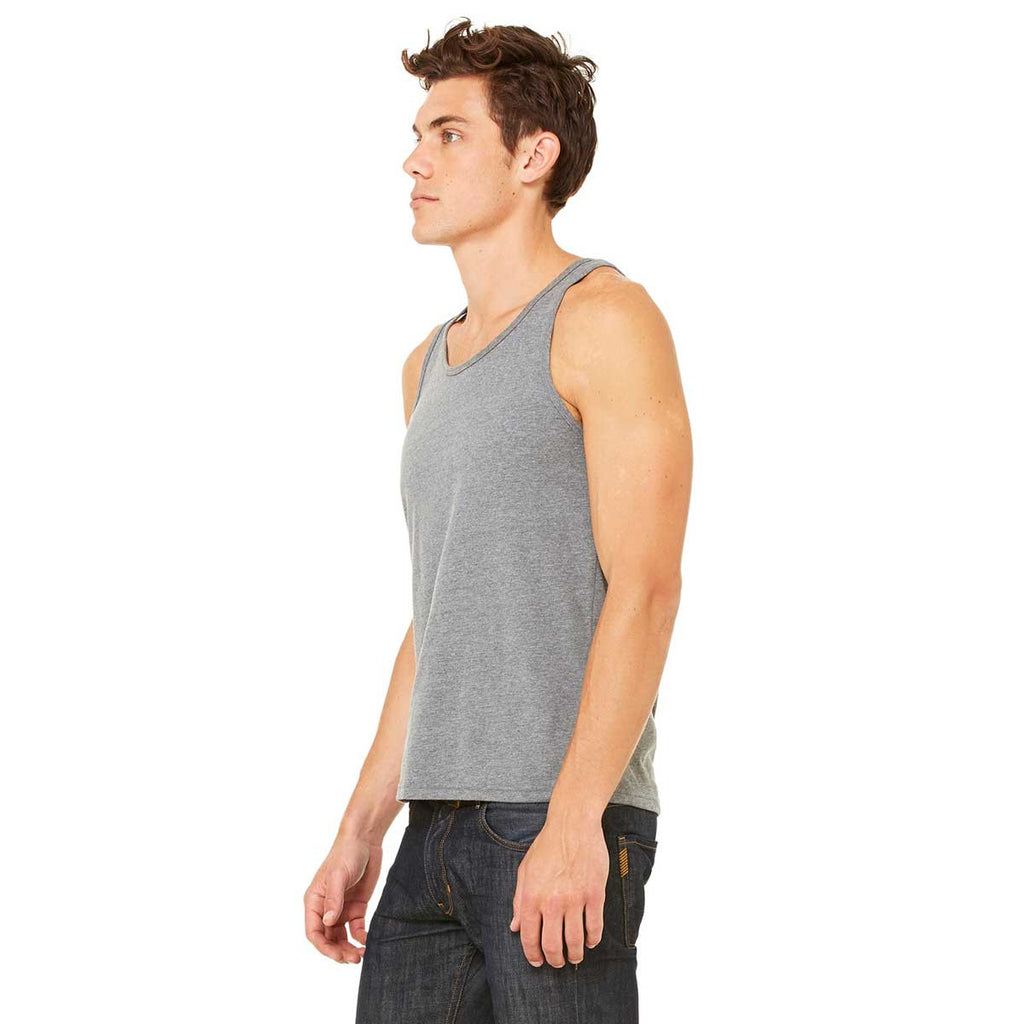 Bella + Canvas Unisex Grey Triblend Jersey Tank