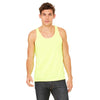 Bella + Canvas Unisex Neon Yellow Jersey Tank