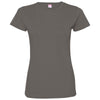 LAT Women's Charcoal Fine Jersey Tee