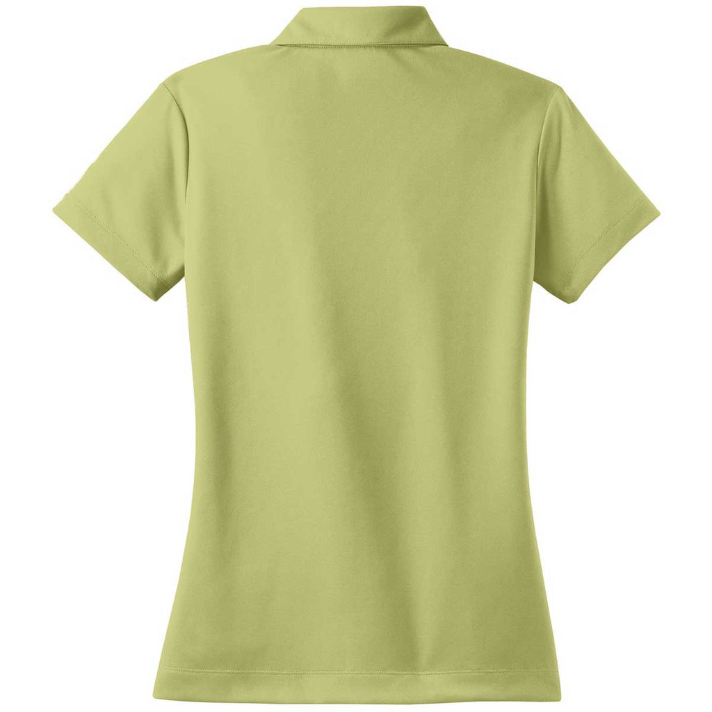 Nike Women's Light Green Dri-FIT S/S Micro Pique Polo