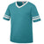 Augusta Sportswear Men's Teal/White Sleeve Stripe Jersey