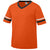 Augusta Sportswear Men's Orange/Black/White Sleeve Stripe Jersey