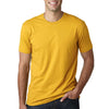 Next Level Men's Gold Premium Fitted Short-Sleeve Crew