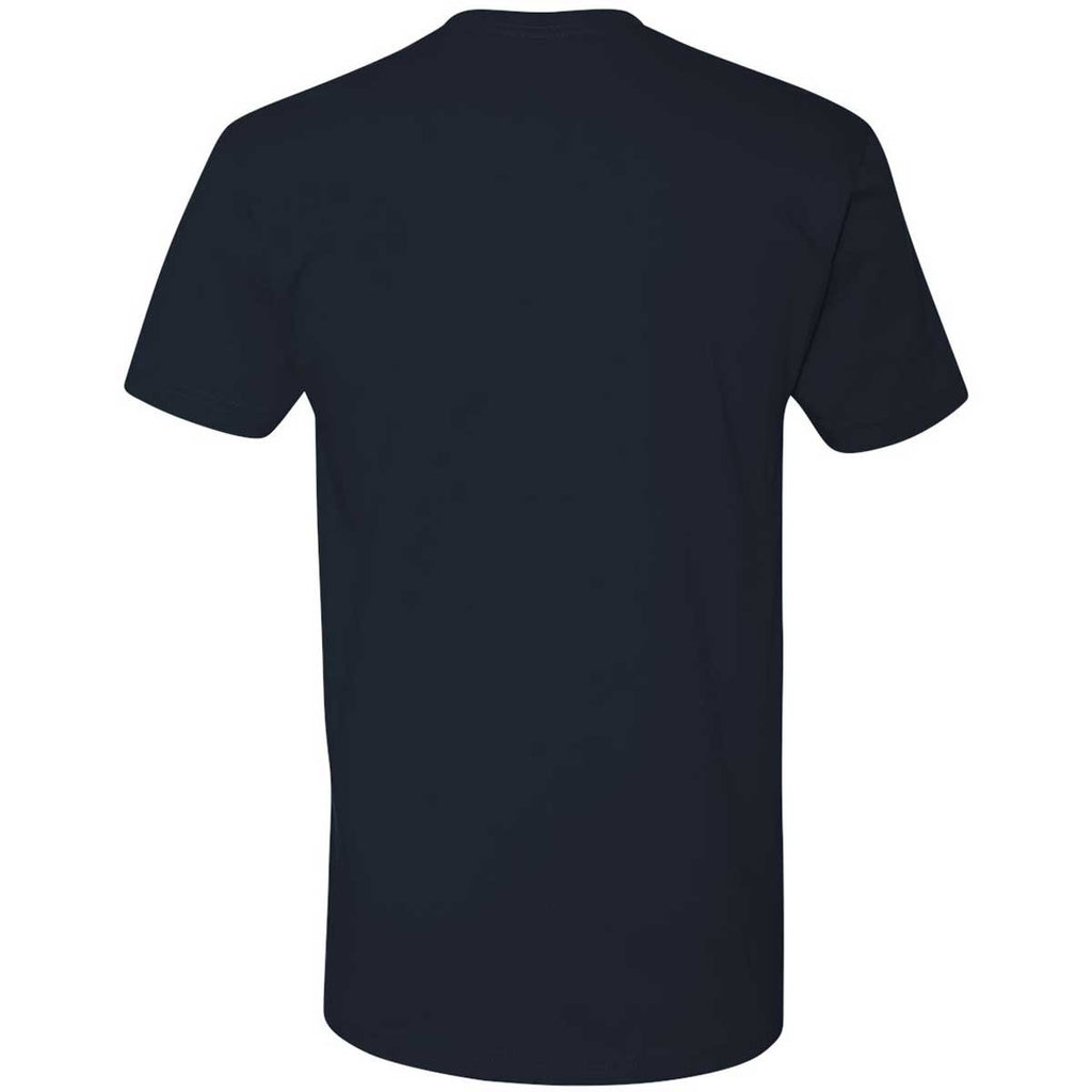 Next Level Men's Midnight Navy Premium Fitted Short-Sleeve Crew