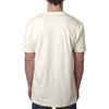 Next Level Men's Natural Premium Fitted Short-Sleeve Crew