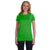 LAT Women's Apple Junior Fit Fine Jersey T-Shirt