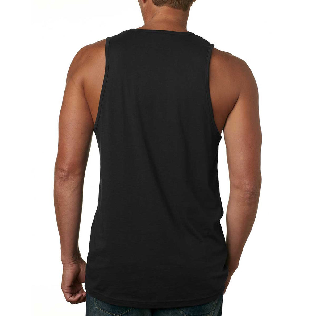 Next Level Men's Black Premium Jersey Tank