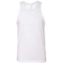 Next Level Men's White Premium Jersey Tank