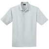 Nike Men's Wolf Grey Dri-FIT Short Sleeve Micro Pique Polo