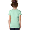 Next Level Girl's Mint Princess CVC Tee