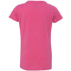 Next Level Girl's Raspberry Princess CVC Tee