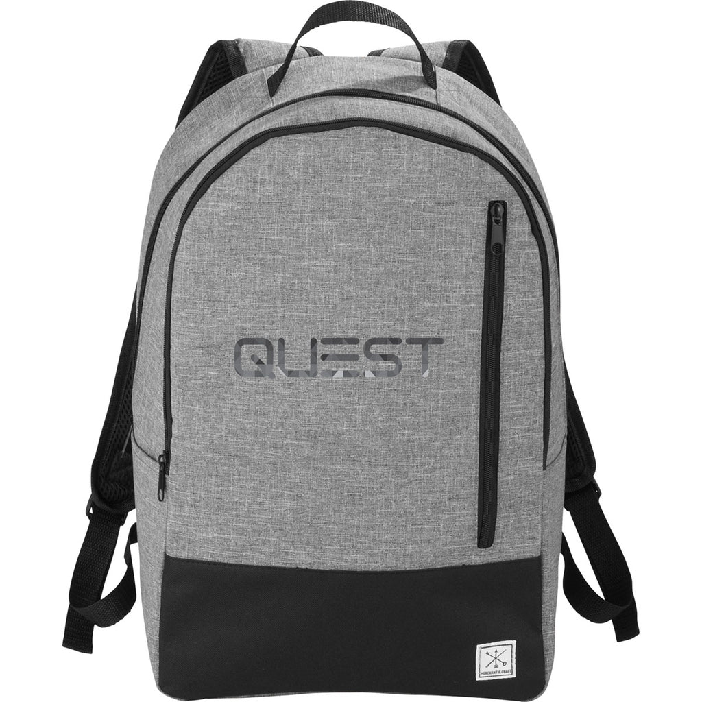 Merchant & Craft Graphite Grayley 15" Computer Backpack