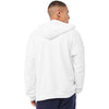 Bella + Canvas Unisex White Sponce Sleeve DTM Full Zip Hoodie