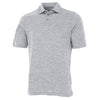 Charles River Men's Grey Space Dye Performance Polo