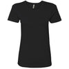 Next Level Women's Black Boyfriend Tee