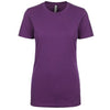 Next Level Women's Purple Berry Boyfriend Tee