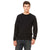 Bella + Canvas Unisex Black Crew Neck Sweatshirt