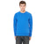 Bella + Canvas Unisex True Royal Sponge Fleece Crew Neck Sweatshirt