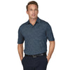 Charles River Men's Navy/white Stripe Wellesley Polo