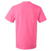 Fruit of the Loom Men's Neon Pink HD Cotton Short Sleeve T-Shirt