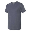 Fruit of the Loom Men's Vintage Heather Navy HD Cotton Short Sleeve T-Shirt