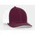 Pacific Headwear Maroon/White Universal Fitted Trucker Mesh Cap