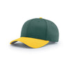 Richardson Dark Green/Gold On-Field Combination Pro Mesh Adjustable Cap