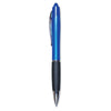 Zebra Blue Z Grip Max Retractable Ballpoint Pen-Black Ink