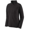 Patagonia Women's Black Capilene Midweight Zip-Neck