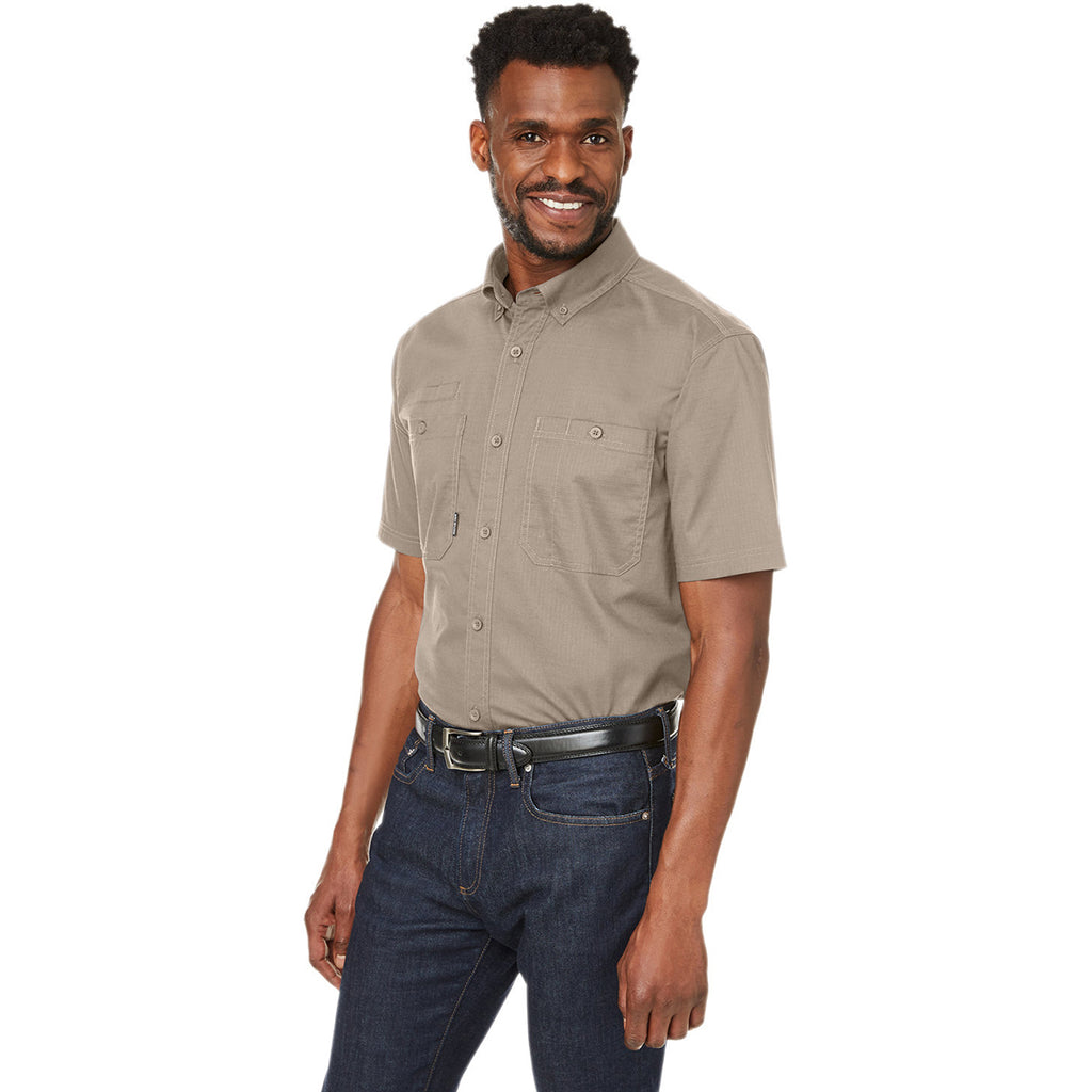 Dri Duck Men's Rope Craftsman Ripstop Short-Sleeve Woven Shirt