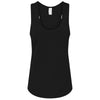 Alternative Apparel Women's True Black Earthleisure Modal Triblend Racer Tank