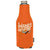 Koozie Orange Zip-Up Bottle Kooler