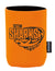 Koozie Electric Orange Collapsible Neoprene Can Kooler