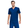 Cherokee Men's Galaxy Blue Workwear Premium Core Stretch V-Neck Top