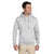 Jerzees Men's Ash 9.5 Oz. Super Sweats Nu-Blend Fleece Pullover Hood