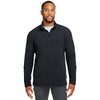 Jack Wolfskin Men's Black Taunus Lightweight Half Zip Fleece