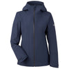 Jack Wolfskin Women's Night Blue Pack and Go Rain Jacket