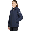 Jack Wolfskin Women's Night Blue Pack and Go Rain Jacket