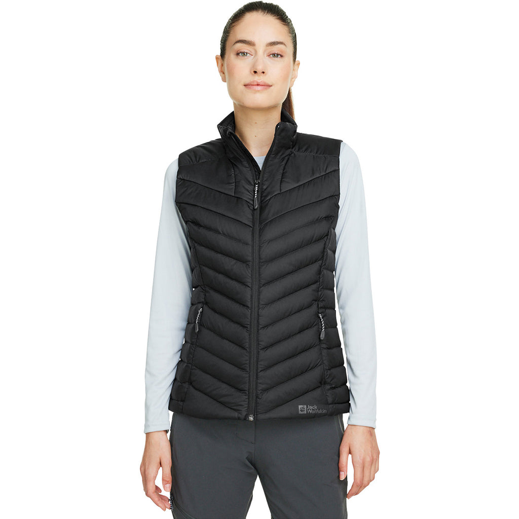 Jack Wolfskin Women's Black Passamani Down Vest