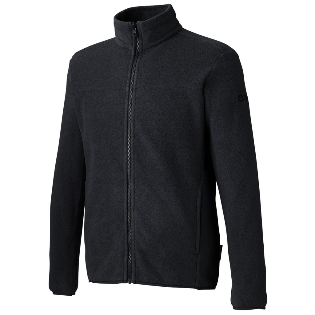 Jack Wolfskin Men's Black Beilstein Full-Zip Fleece