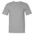 Bayside Men's Dark Ash USA-Made 100% Cotton Short Sleeve T-Shirt