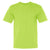 Bayside Men's Lime Green USA-Made 100% Cotton Short Sleeve T-Shirt