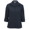 Edwards Women's Navy Lightweight Poplin Shirt