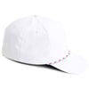 Imperial White Blue and Red Wrightson Rope Cap