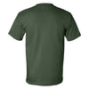 Bayside Men's Forest Green USA-Made Short Sleeve T-Shirt