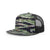 Richardson Tiger Camo/Black Mesh Back Wool Blend Flatbill Trucker Hat