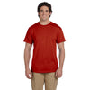 Hanes Men's Deep Red 5.2 oz. 50/50 EcoSmart T-Shirt