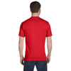 Hanes Men's Athletic Red 6.1 oz. Beefy-T