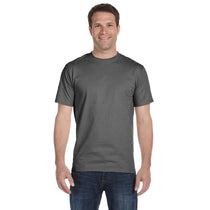 Hanes Men's Smoke Grey 6.1 oz. Beefy-T